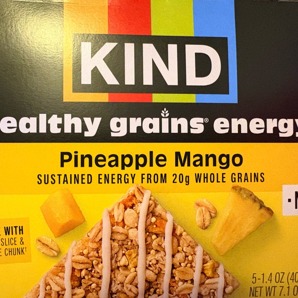 Pineapple Mango Healthy Grains Bar